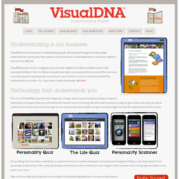 VisualDNA - Discover - Home