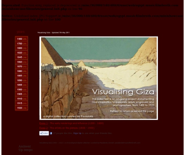 Visualising Giza