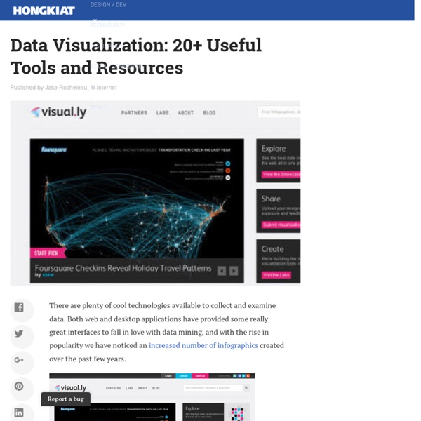 Data Visualization: 20+ Useful Tools and Resources