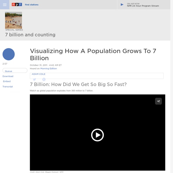 Visualizing How A Population Grows To 7 Billion
