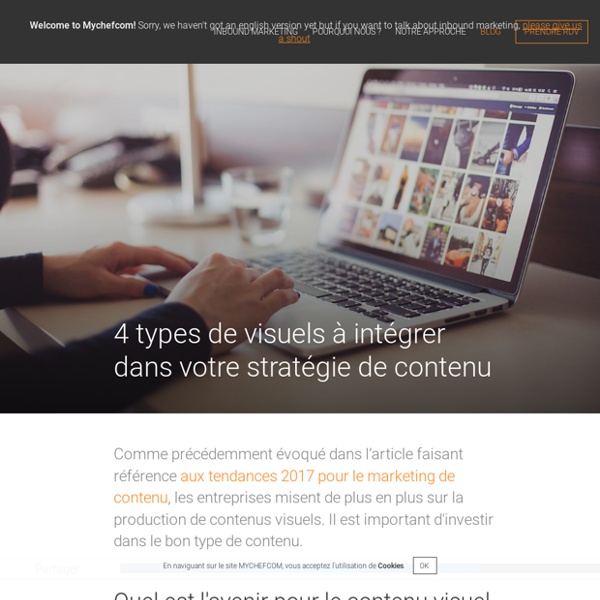 4 types de visuels à intégrer dans votre stratégie de contenu