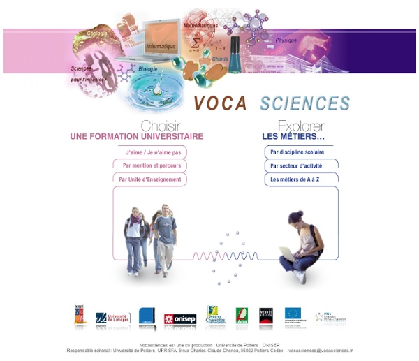 Voca sciences- Accueil