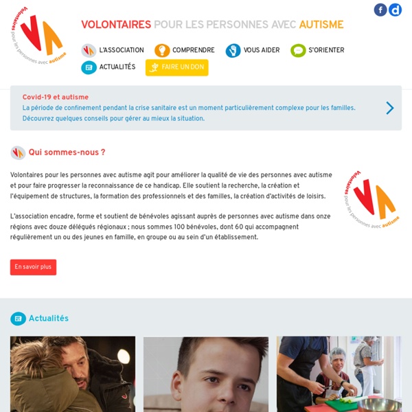 Volontaires pour les personnes avec Autisme