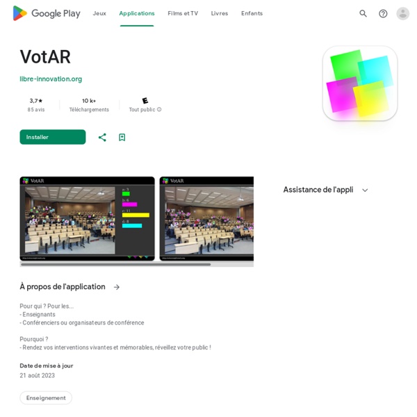 VotAR – Applications Android sur Google Play