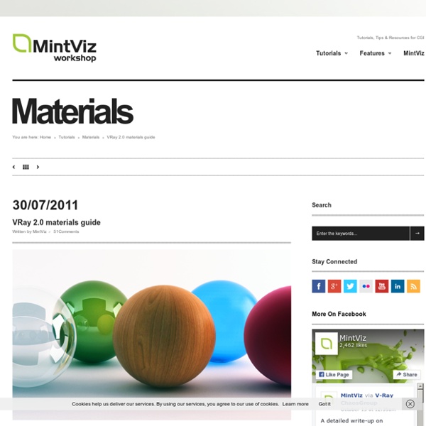 Vray 2.0 materials guide