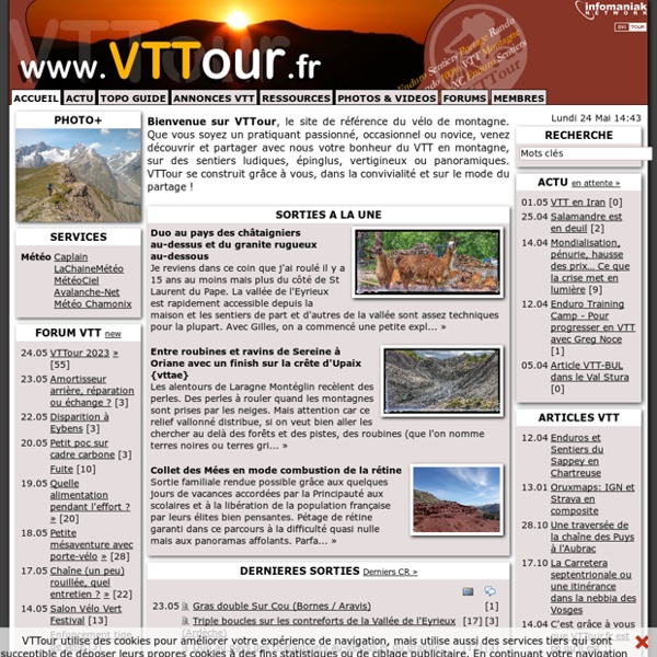 VTTour, 100% Vélo De Montagne & Cross Country