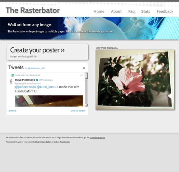 The Rasterbator