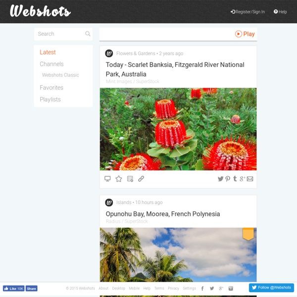 Webshots - Photo Sharing, Free Wallpaper and Free Screensavers