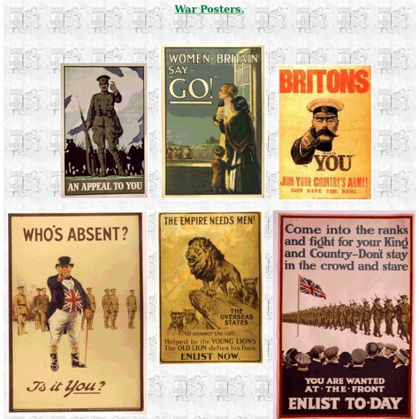 War Posters WW1