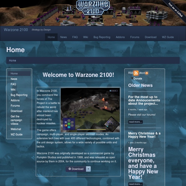 Warzone 2100: A Real-Time Strategy game