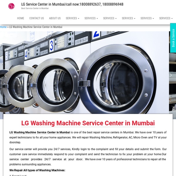 LG Washing Machine Service Center in Mumbai