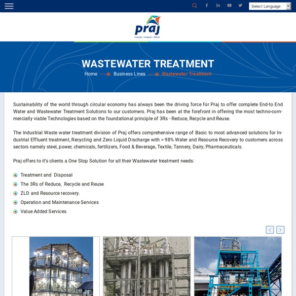 Praj Industrial Water Treatment Systems