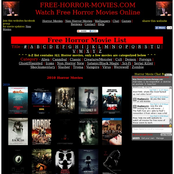 Watch Free Horror Movies Online.