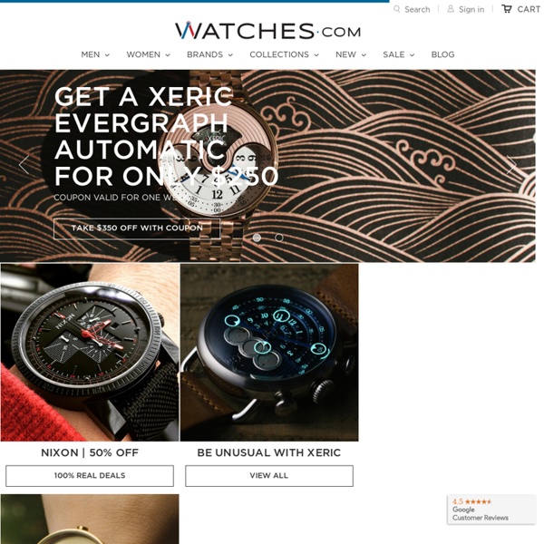 Cool Watches, Unique Watches, Unusual Watch designs, Cool Watch Brands & Modern Watches