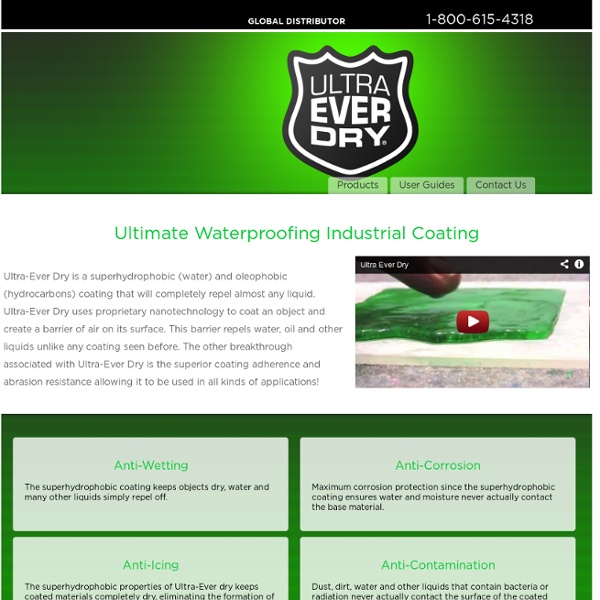 Ultra Ever Dry - Waterproofing Coating - Industrial - Tools - Clothing