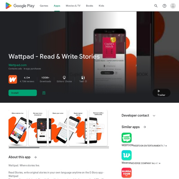 Wattpad - Free Books & Stories