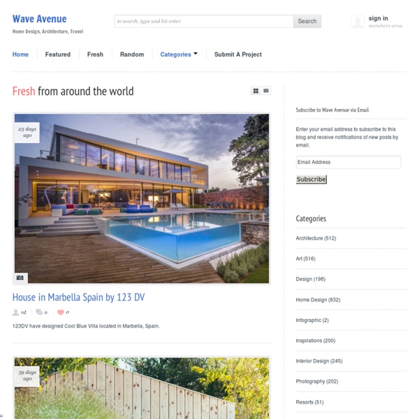 Wave avenue - your home and design blogging community