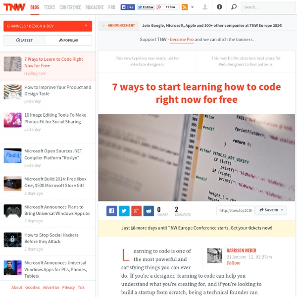 7 Ways to Learn to Code Right Now for Free