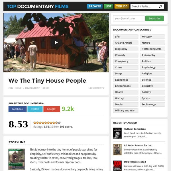 We The Tiny House People