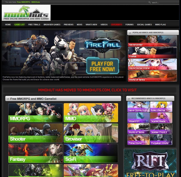 Free Online MMORPG and MMO Games List