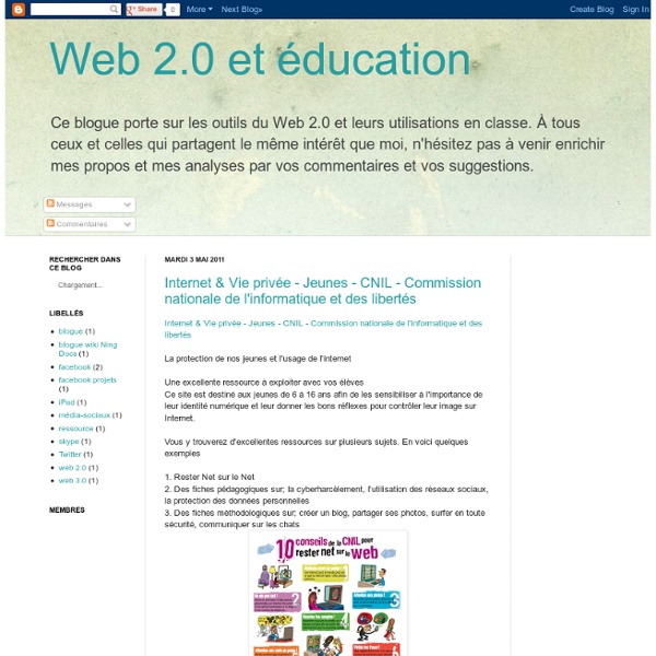 Web 2.0 et éducation