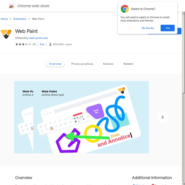 Web Paint Pearltrees