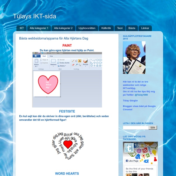 Bästa webbsidorna/apparna för Alla Hjärtans Dag