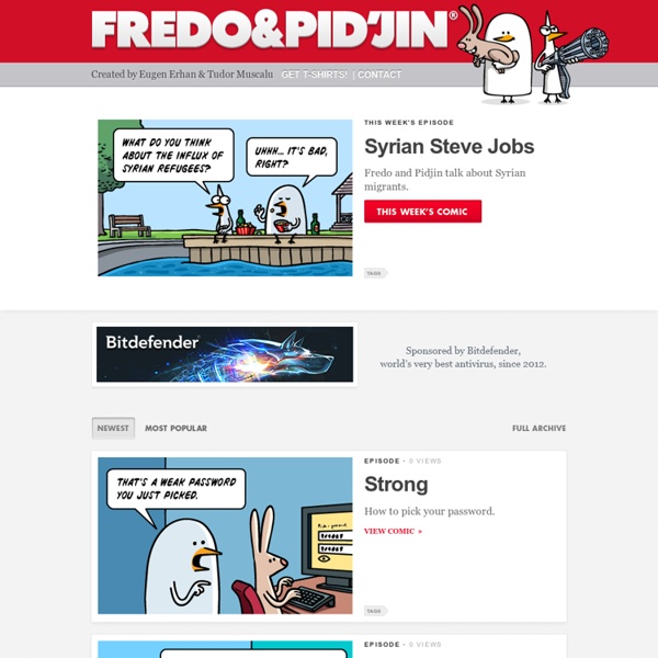 Fredo and Pidjin. The Webcomic