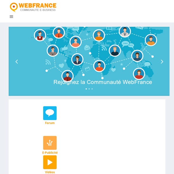 WebFrance : e-Business, Affiliation, e-Commerce, SEO