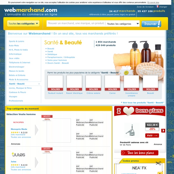 Webmarchand.com - L'annuaire du commerce en ligne