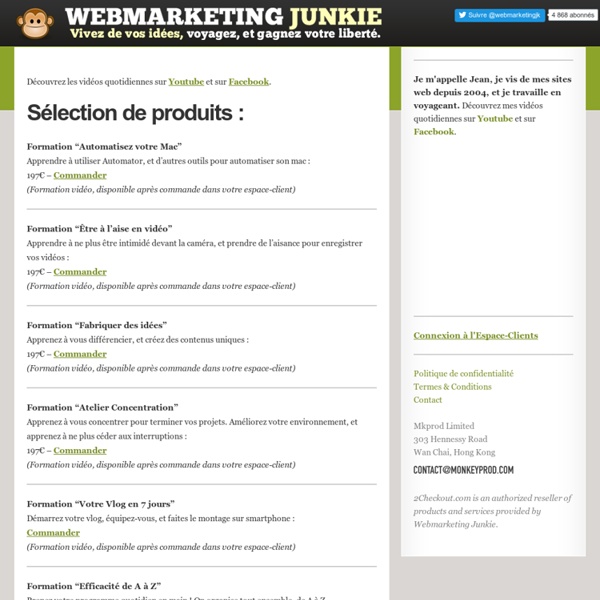 Webmarketing Junkie