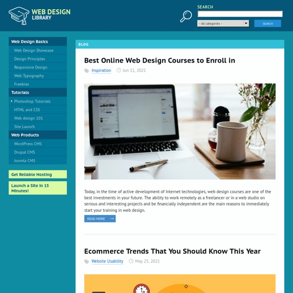 Web Design Library — One-stop Web Design Resource