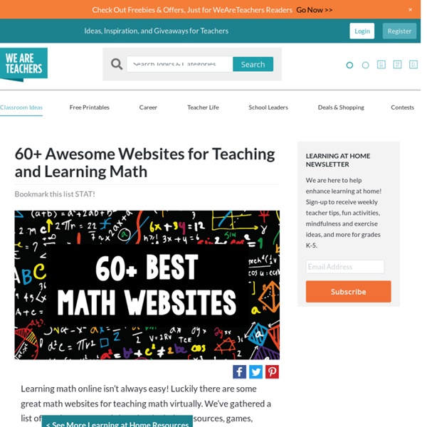 Best Math Websites for the Classroom, As Chosen by Teachers