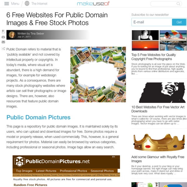 6 Free Websites For Public Domain Images & Free Stock Photos