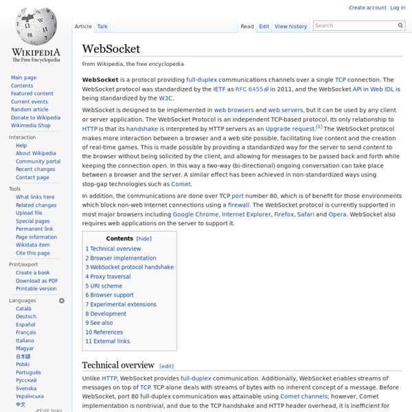 WebSocket
