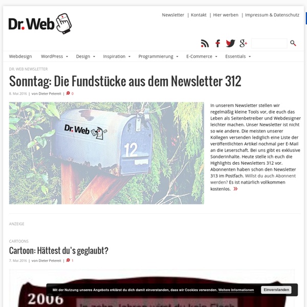 Dr. Web - Das Magazin für Webworker und Seitenbetreiber.