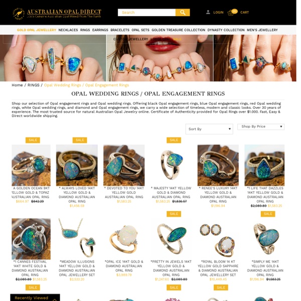 Opal Wedding Rings 65% Off I The World's Largest Opal Jewelry Store