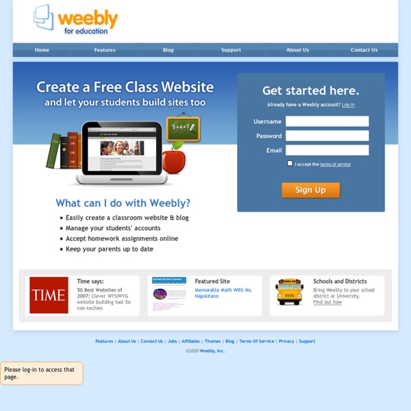 Create a free website and a free blog