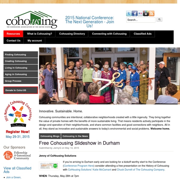The Cohousing Association of the United States