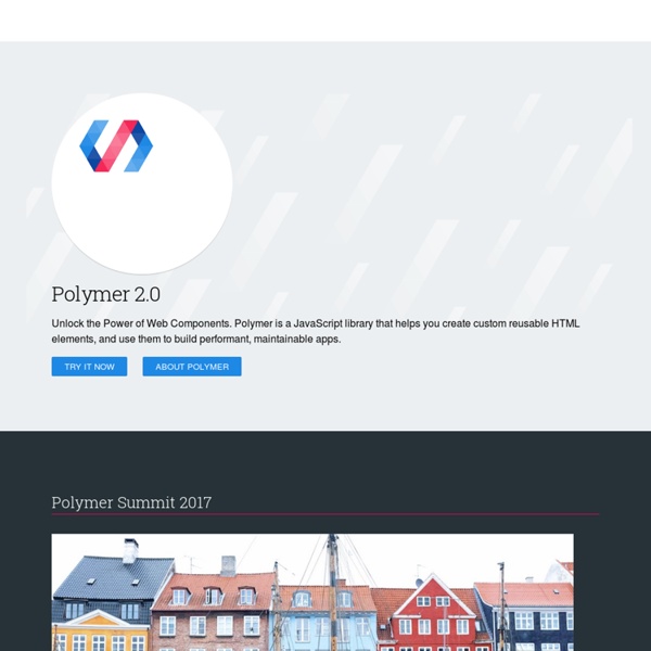 Welcome - Polymer