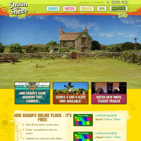 Shaun the Sheep - The Official Site