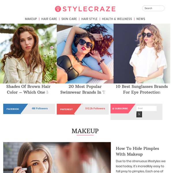 Welcome to StyleCraze - World's Largest Beauty Community