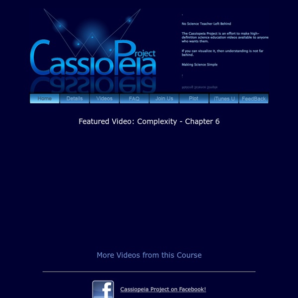 Welcome to the Cassiopeia Project