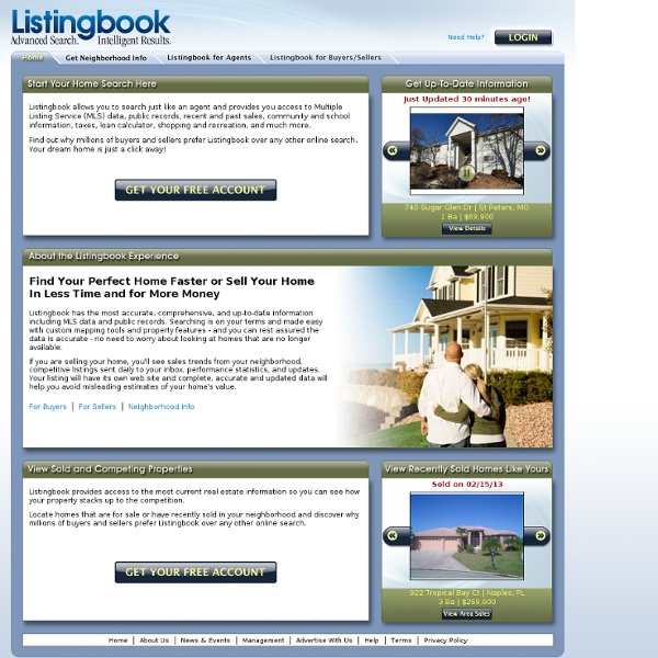 Welcome to Listingbook.com