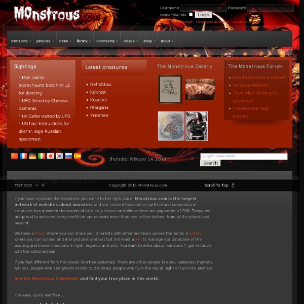 Monstrous.com