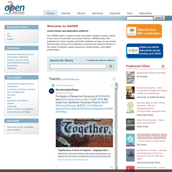 Oapen.com Library