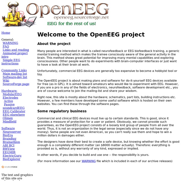 OpenEEG project