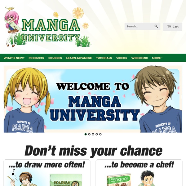 Welcome to Manga University