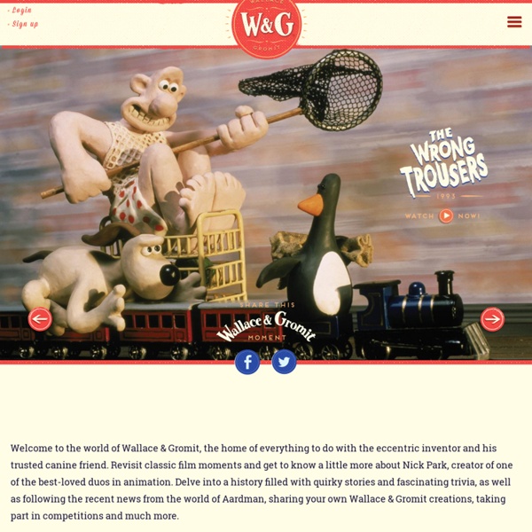 Wallace & Gromit - The Official Site