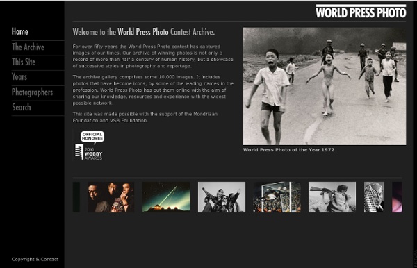 Welcome to the World Press Photo Contest Archive